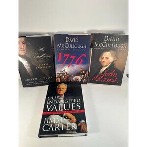 LOT of 4 American Presidents/History books